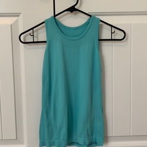 teal athleta tank top